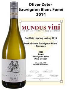 Bester Sauvignon Blanc Deutschlands