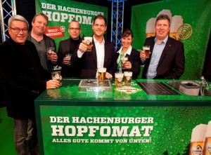 Hachenburger Brauerei führt weltweit als erste Brauerei neues Zapfsystem mit Gläsern ein