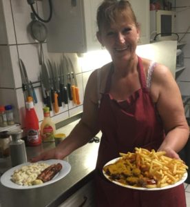 Wir finden - nahezu unverschämt große Portionen...