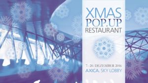 Direkt am Brandenburger Tor: das XMAS Pop-up Restaurant der AXICA