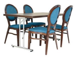 Vier Stühle aus der Medalia-Reihe von objekt-m