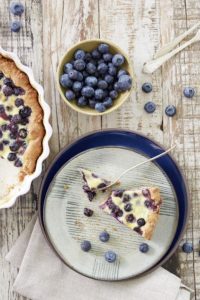 Rezept-Tipp: Heidelbeer-Schmand-Tarte