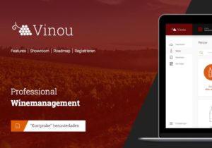 Vinou - Wein-Management, QR-Codes und mobile Expertisen aus einer App - auf Knopfdruck!