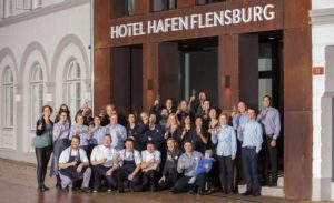 Eröffnung des Hotel Hafen Flensburg. Quelle: Hotel Hafen Flensburg