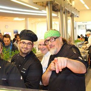 Besuch von TV-Koch Stefan Marquardt