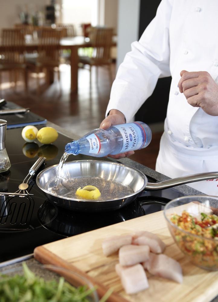 Kochen mit mineralwasser