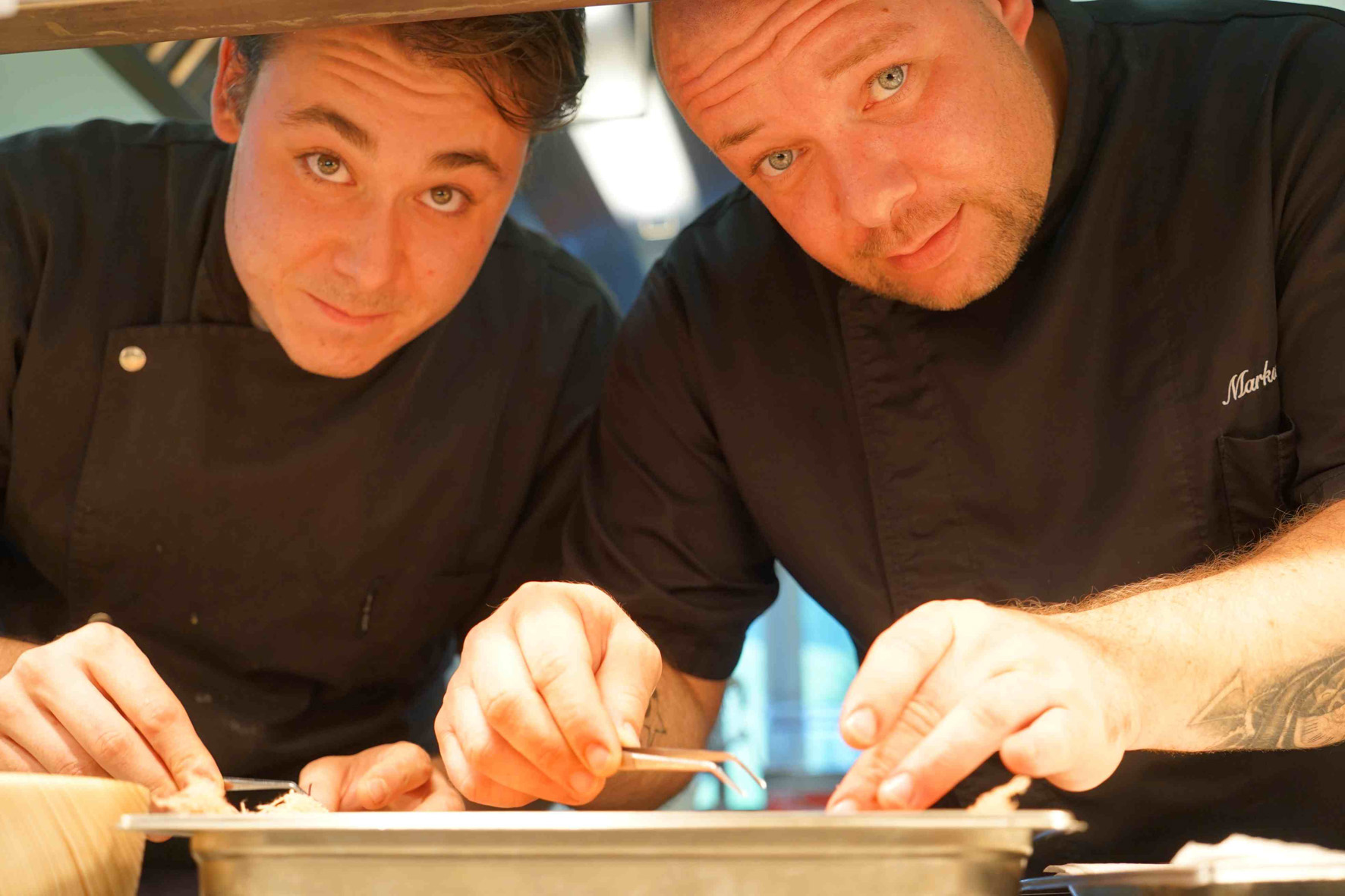Küchenchef Markus Pichler und Souschef Christoph Krahbichler © Hotel Hohenfels
