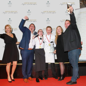 Amuse Bouche Sieger-Team 1. Platz Schloss Fuschl Resort & SPA und Piroska Payer, Amuse Bouche