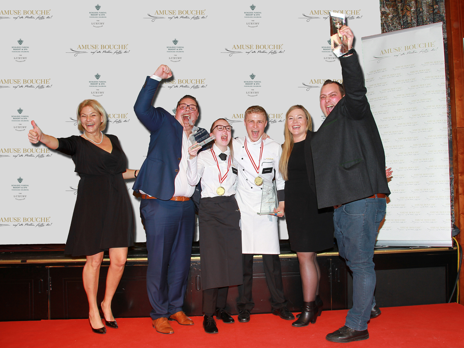 Amuse Bouche Sieger-Team 1. Platz Schloss Fuschl Resort & SPA und Piroska Payer, Amuse Bouche