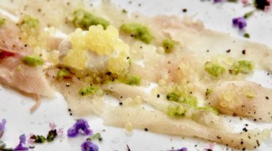 Das Saiblingscarpaccio