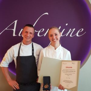 Sternechef Maximilian Moser und Carina Linnemann