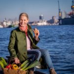 Cornelia Poletto suchen das beste Fischbrötchen