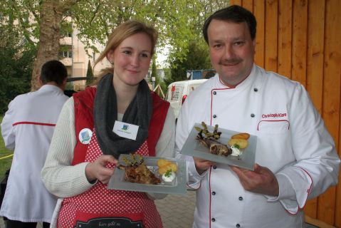 Grillsaison auf Gartenschau