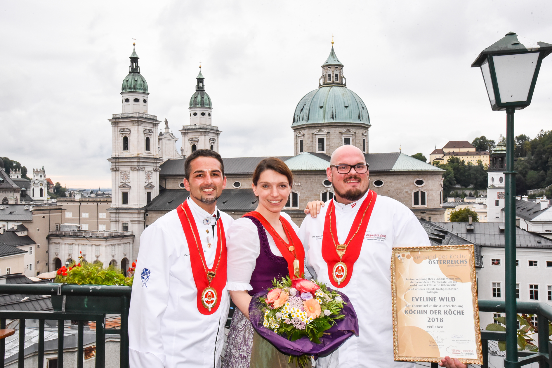 Konditorweltmeisterin Eveline Wild ist Köchin der Köche
