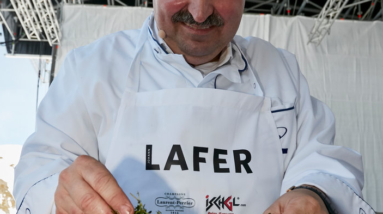 Johann Lafer kocht in Ischgl