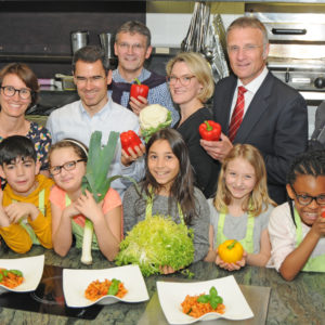 Kinder kochen gesund