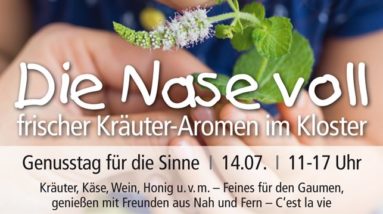 Event Kräuter Klostergastronomie Marienthal