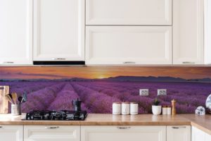 Küchen Poster Lavendel