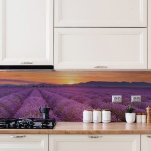 Küchen Poster Lavendel