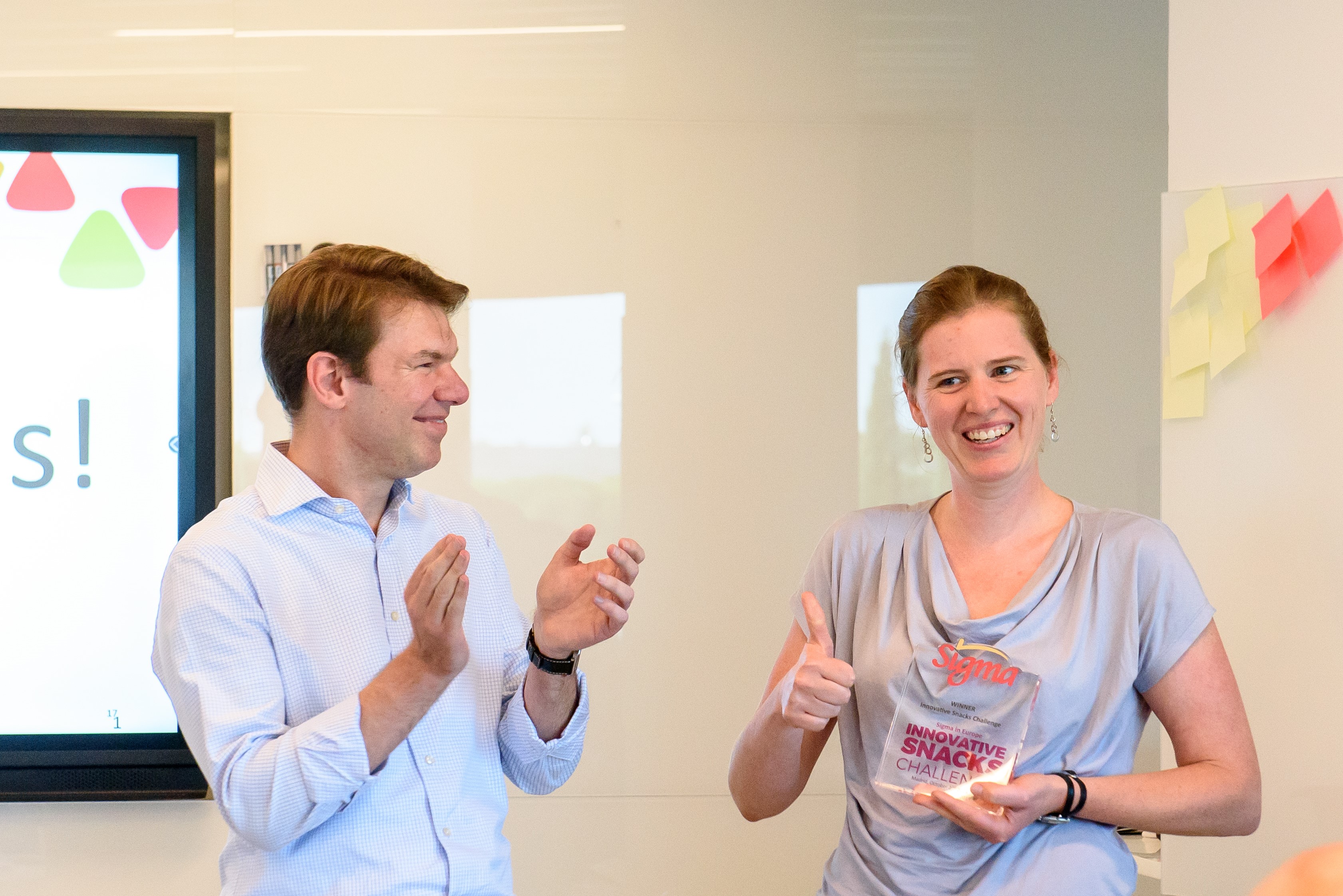 Sigma Europe kürt das Sieger-Start-Up der "Innovative Snacks Challenge"