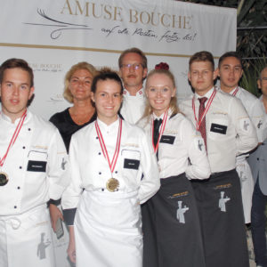 Staatsköche und Top-Lehrlinge in der Amuse Bouche-Villa