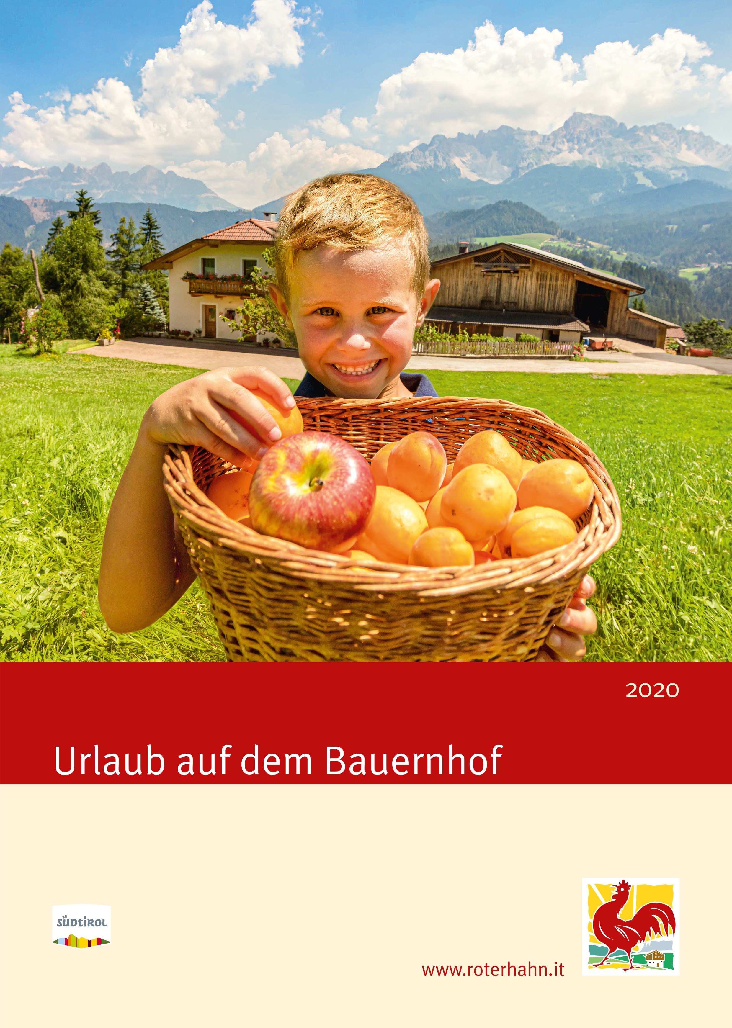 Südtiroler Marke „Roter Hahn“: Neuer Katalog „Urlaub auf dem Bauernhof 2020“