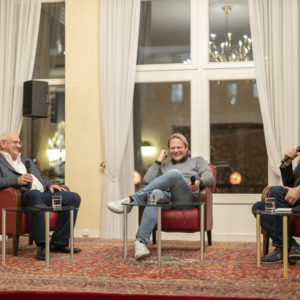 Fernsehkoch Björn Freitag begeisterte mehr als 100 Zuschauer beim "Talk" in der Concordia