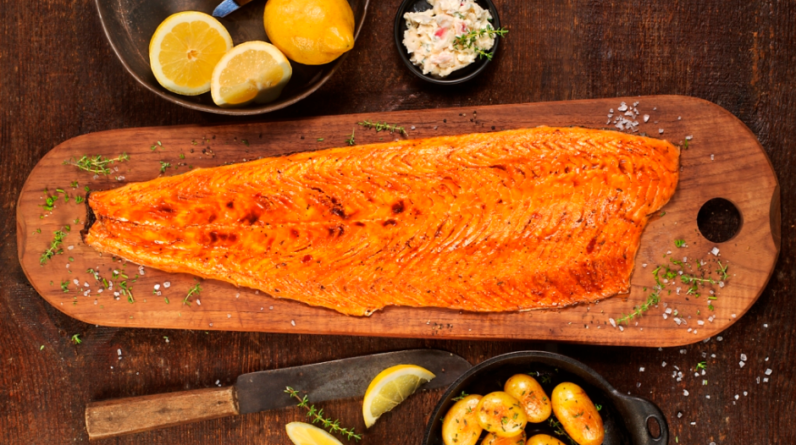 Flammlachs nach skandinavischer Art