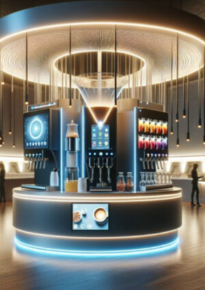 Moderne Heißgetränkespender