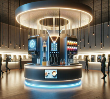 Moderne Heißgetränkespender