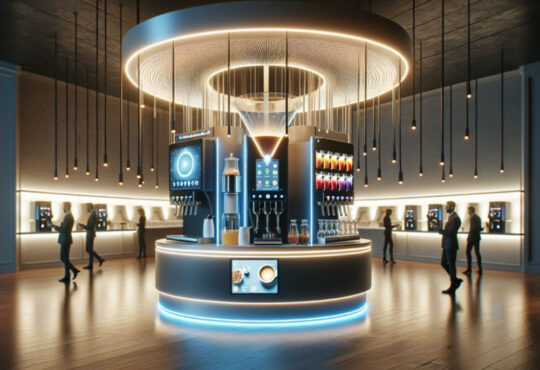 Moderne Heißgetränkespender