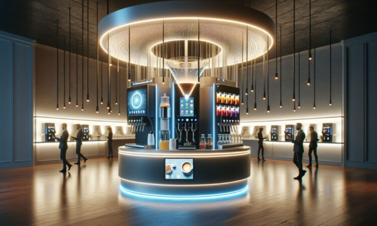 Moderne Heißgetränkespender